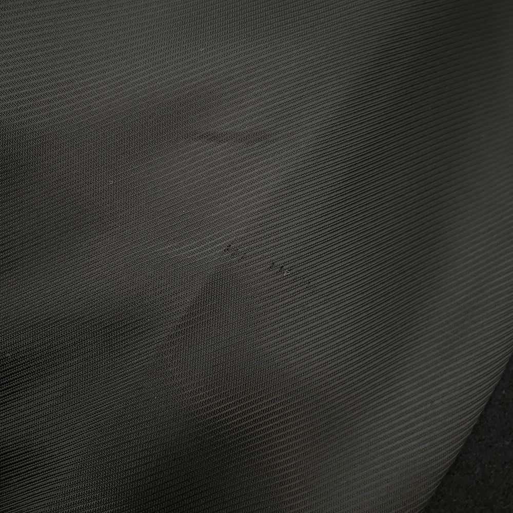 GUCCI Interlocking G Button Long Coat Size 42 Black 619325 Wool 98% Nylon2%