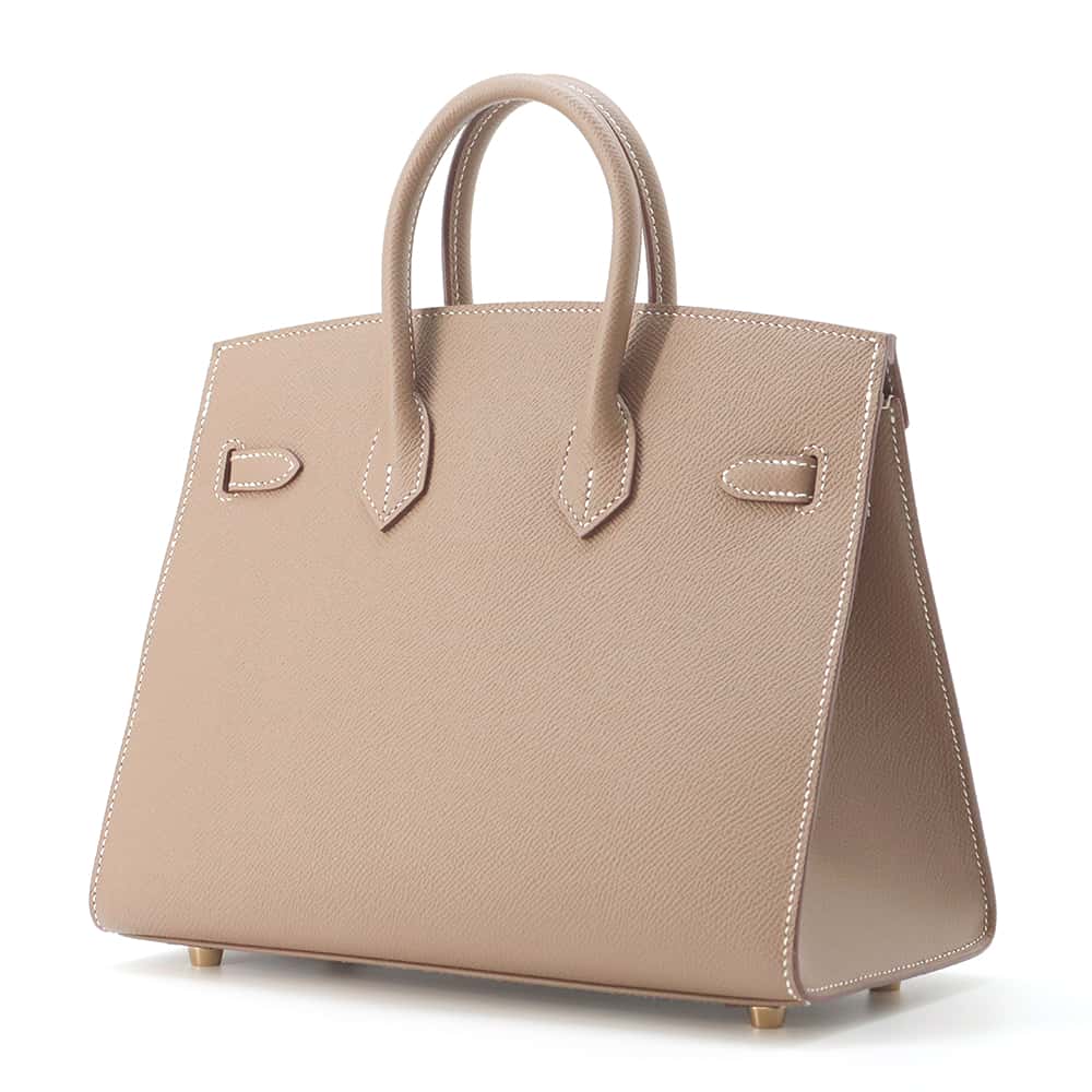 HERMES Birkin Sellier Etoupe Epsom Size 25