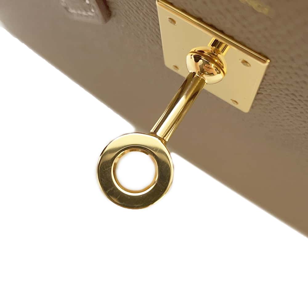 HERMES Birkin Sellier Etoupe Epsom Size 25