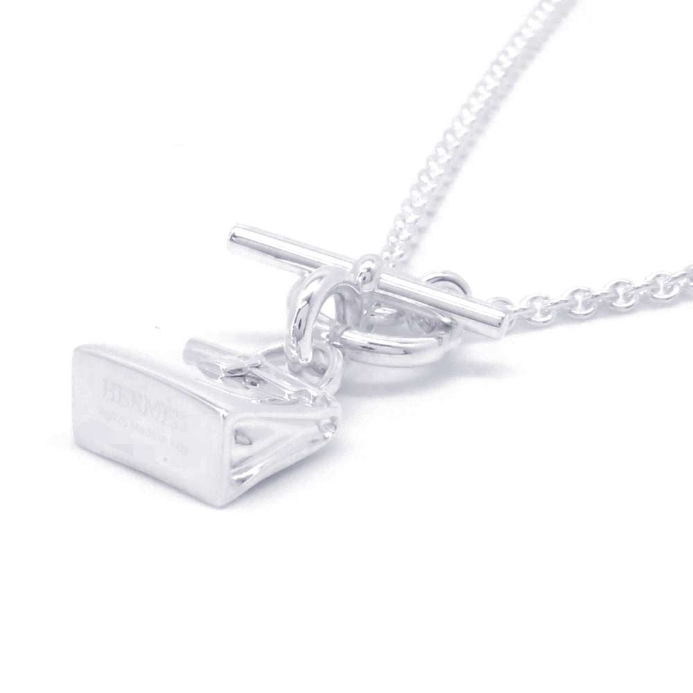 HERMES Birkin Amulette Necklace SV925