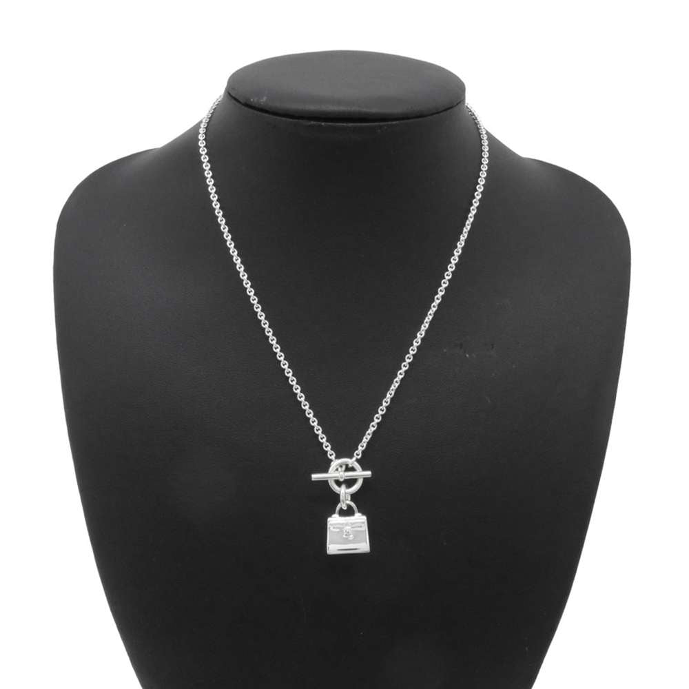 HERMES Birkin Amulette Necklace SV925