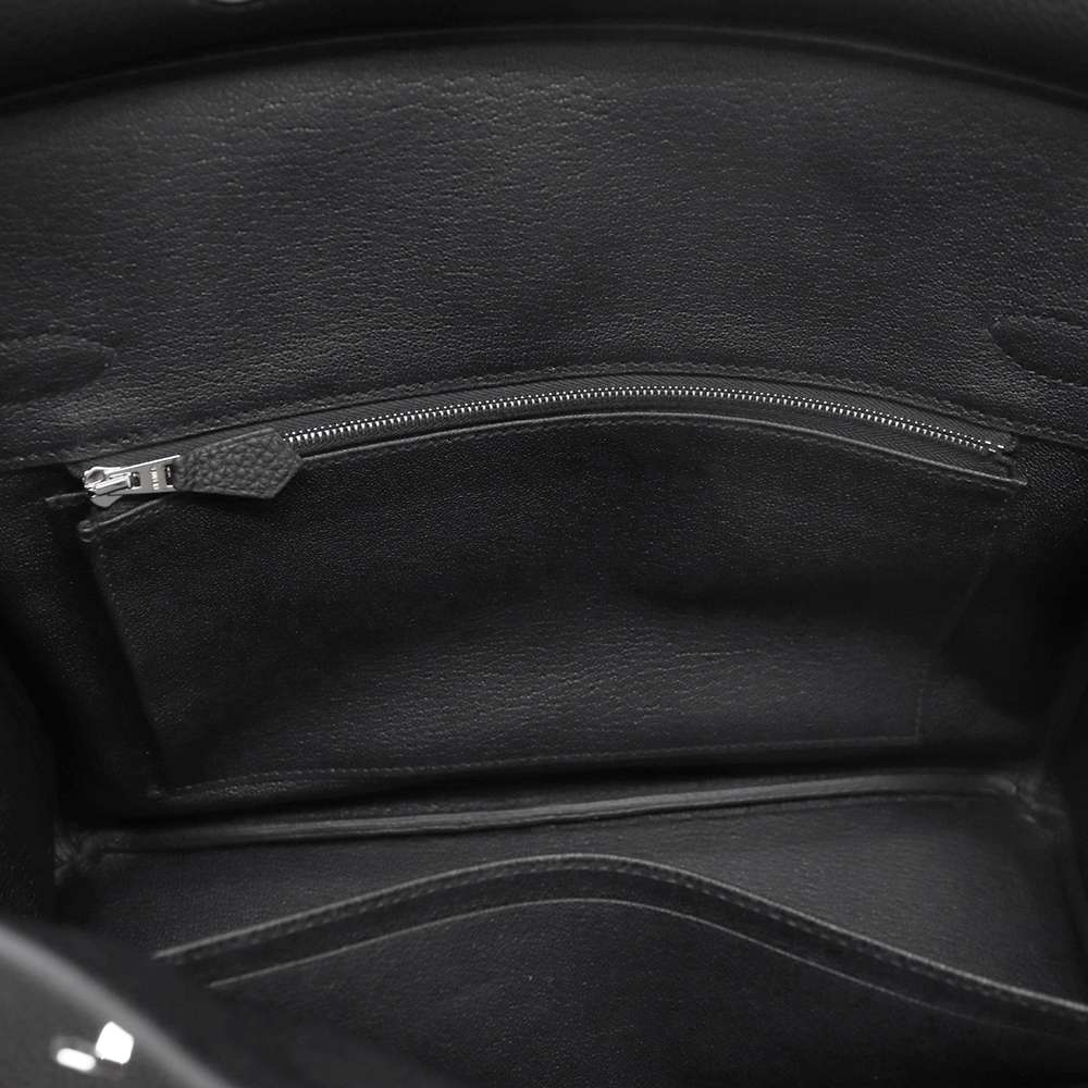 HERMES Birkin Black Togo Leather Size 30