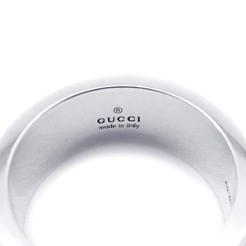 GUCCI Ghost Silver Ring Silver Ring Size 20 SV925