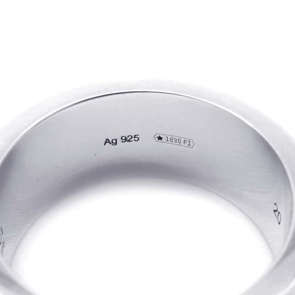 GUCCI Ghost Silver Ring Silver Ring Size 20 SV925