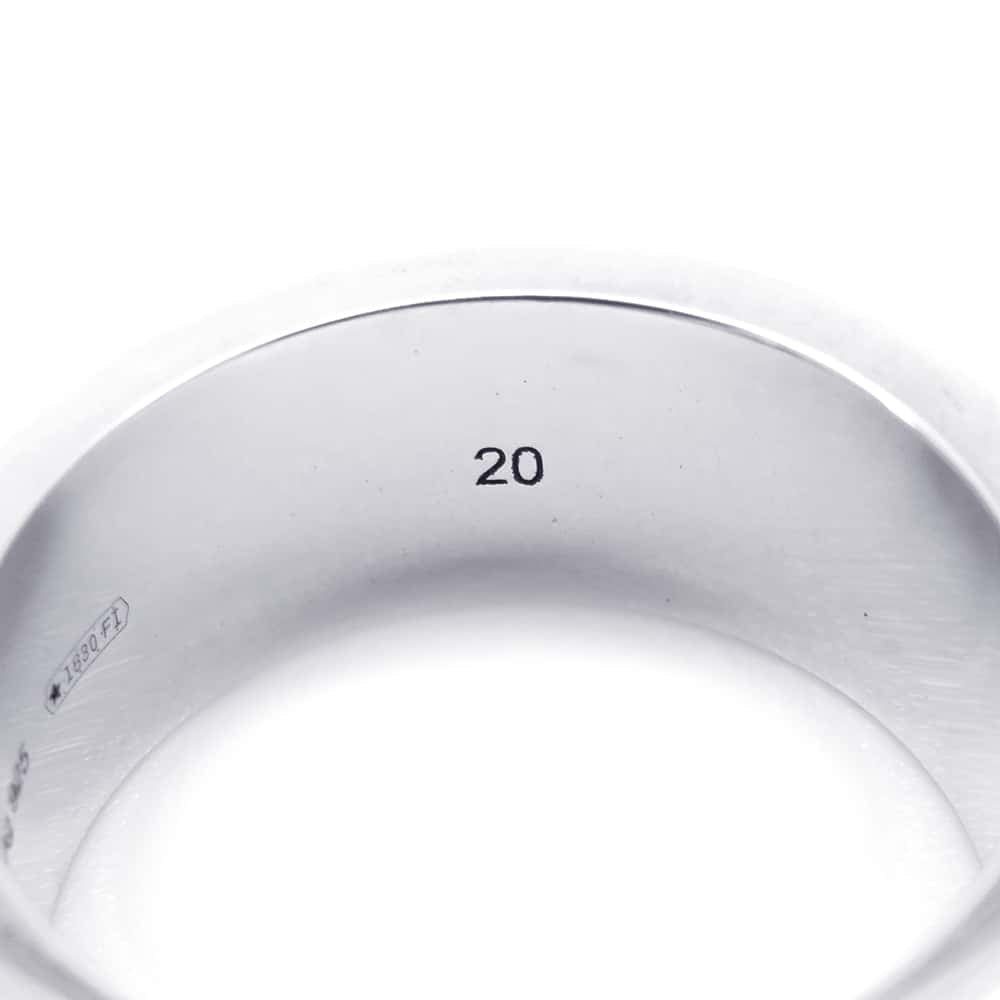 GUCCI Ghost Silver Ring Silver Ring Size 20 SV925