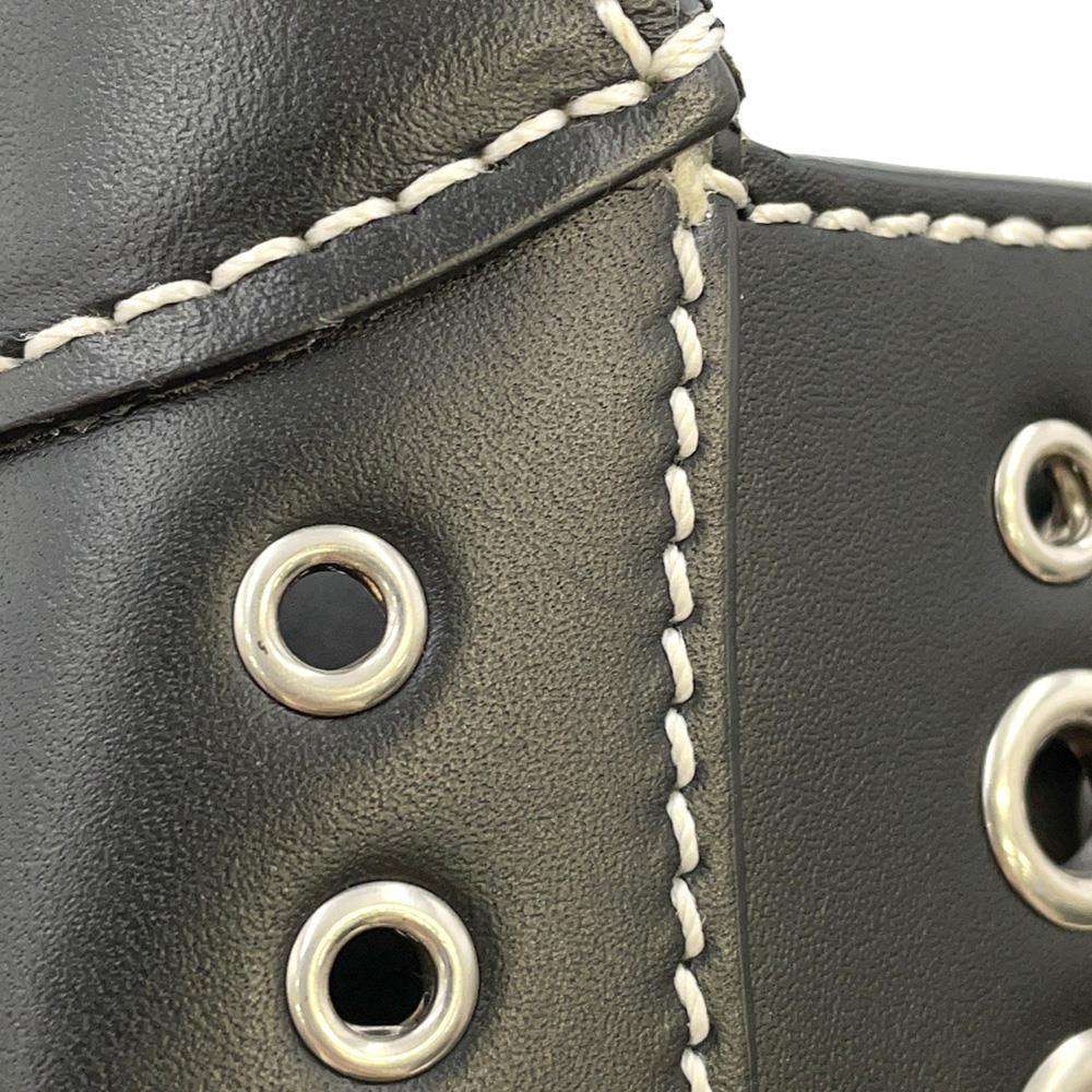 GUCCI Jackie 1961 2wayBag HA HA HACollaboration Black 703744 Leather Size Small