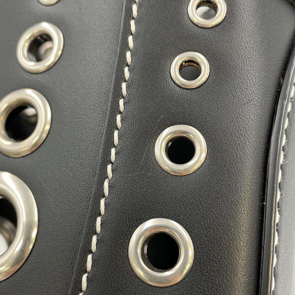 GUCCI Jackie 1961 2wayBag HA HA HACollaboration Black 703744 Leather Size Small