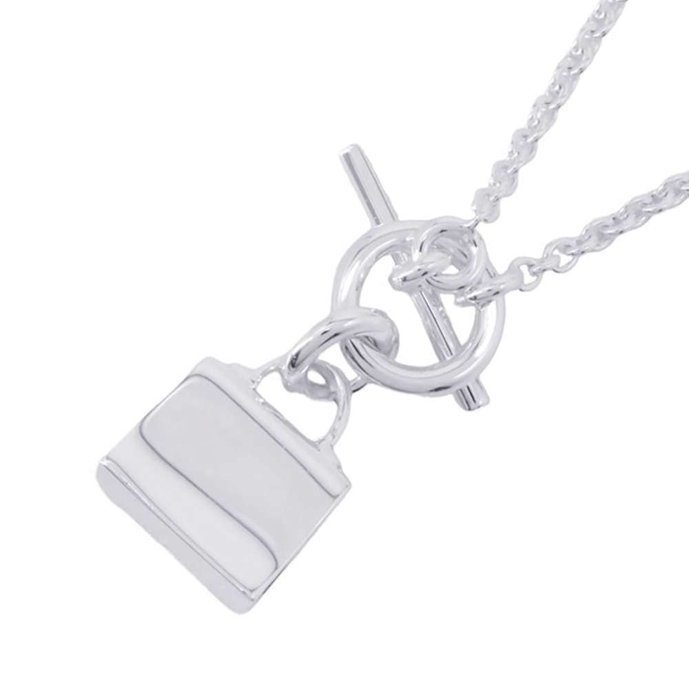 HERMES Amulette Birkin Necklace SV925
