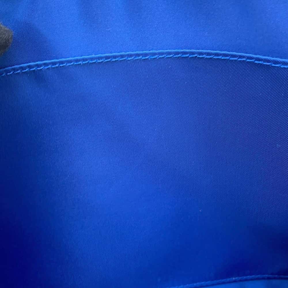 GUCCI Off the Grid Clutch Bag Blue/Ivory 625598 Nylon