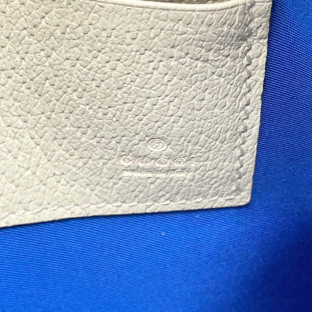 GUCCI Off the Grid Clutch Bag Blue/Ivory 625598 Nylon