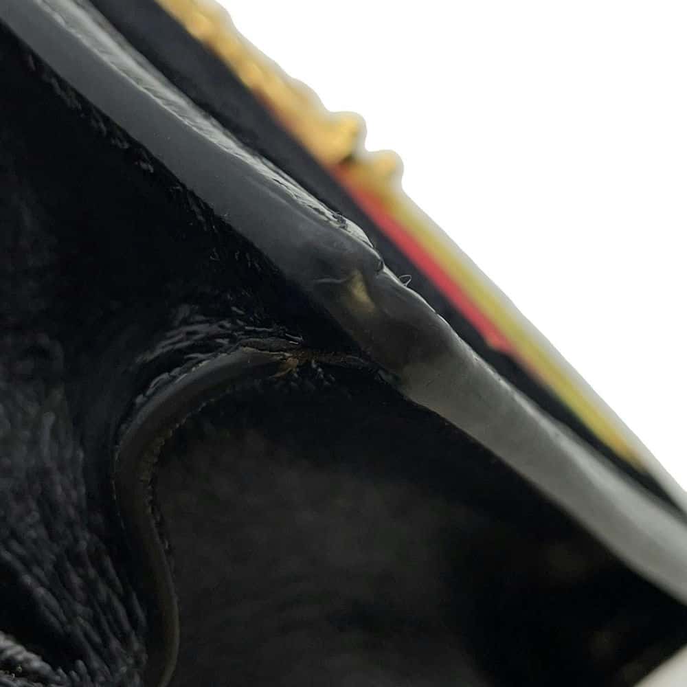 GUCCI Silvi Black 470270 Velour Leather