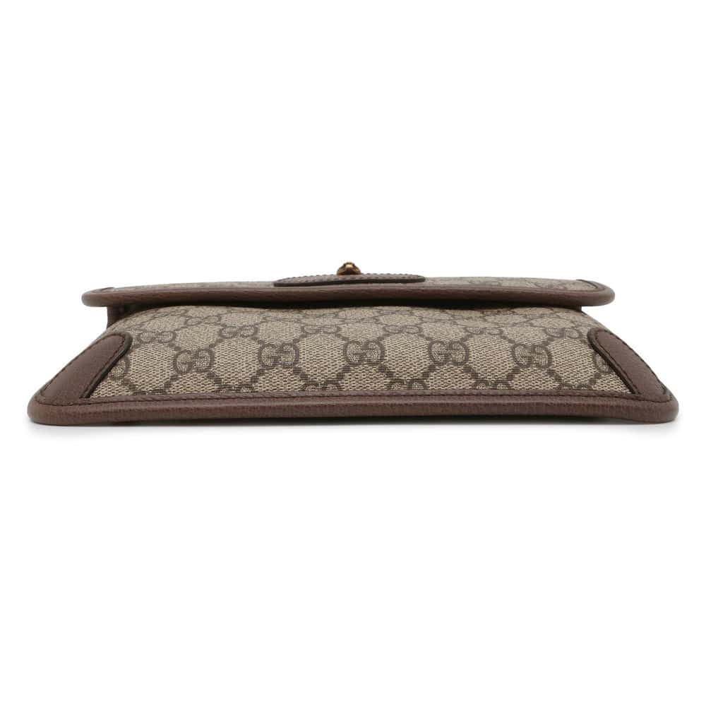 GUCCI Neo Vintage GG Supreme Belt Bag Beige 493930 PVC Leather