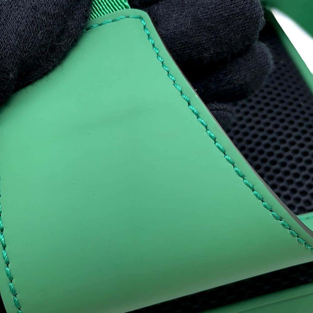 GUCCI GG rubber effect belt bag Green 771422 GG Rubber