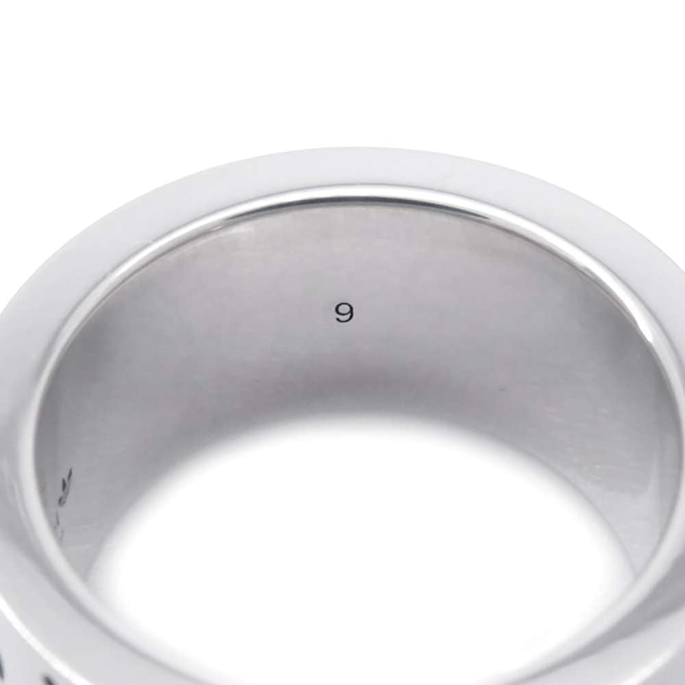GUCCI Engraving Ring Adidas collaboration Size 9 702764 SV925