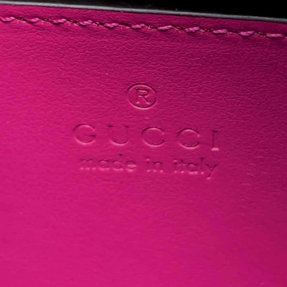 GUCCI GGMatelasse Mini Travel Bag Pink 702251 Nylon Leather