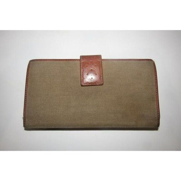 Gucci RARE Web Reins Britt Blondie Khaki Canvas