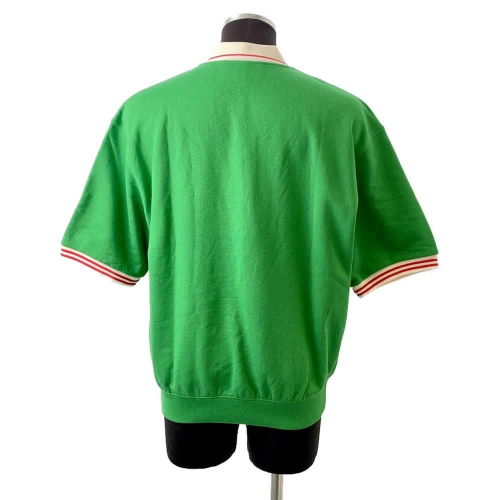 GUCCI polo shirt with patch Size XS Green 658081 Cotton100%