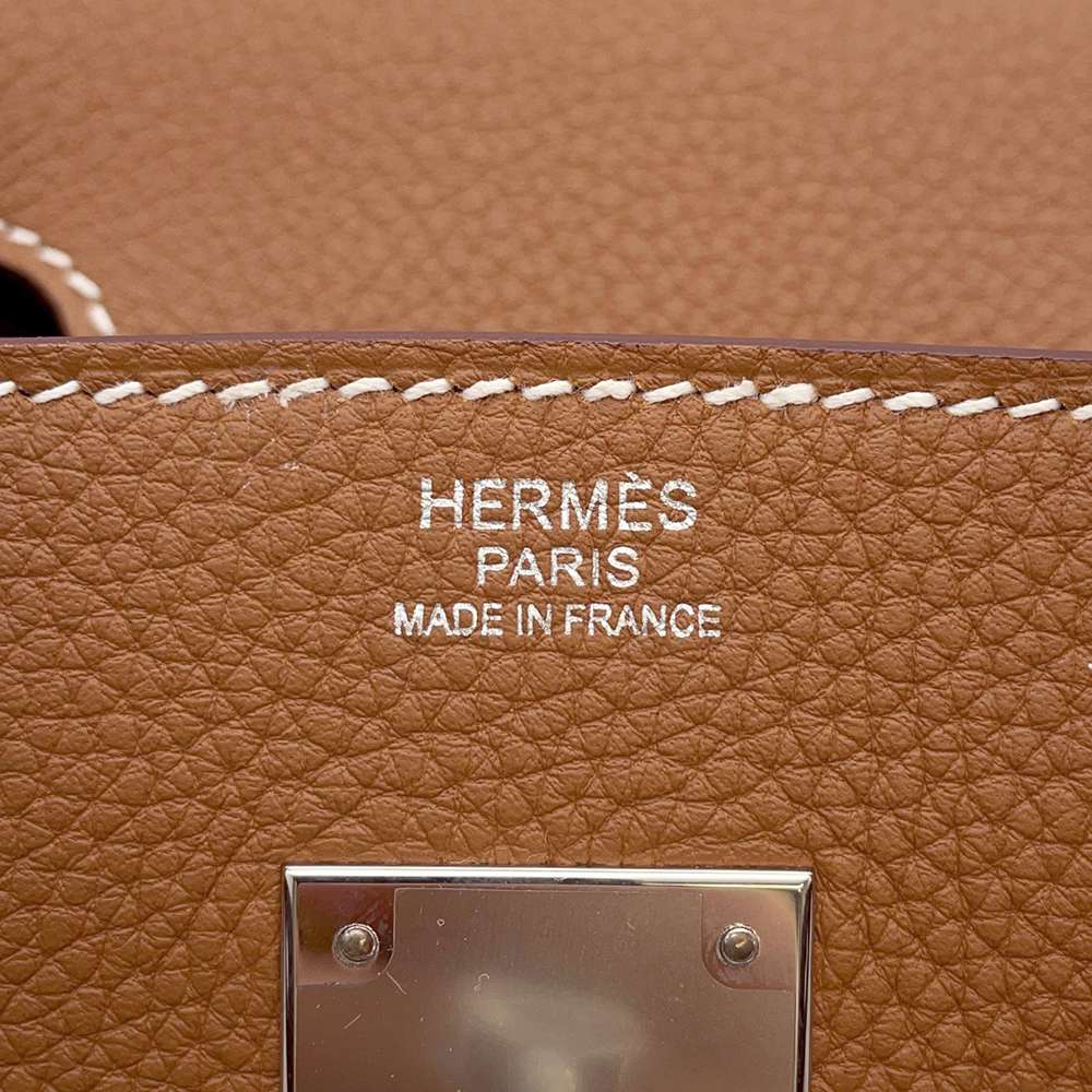 HERMES Birkin Gold Togo Leather Size 30
