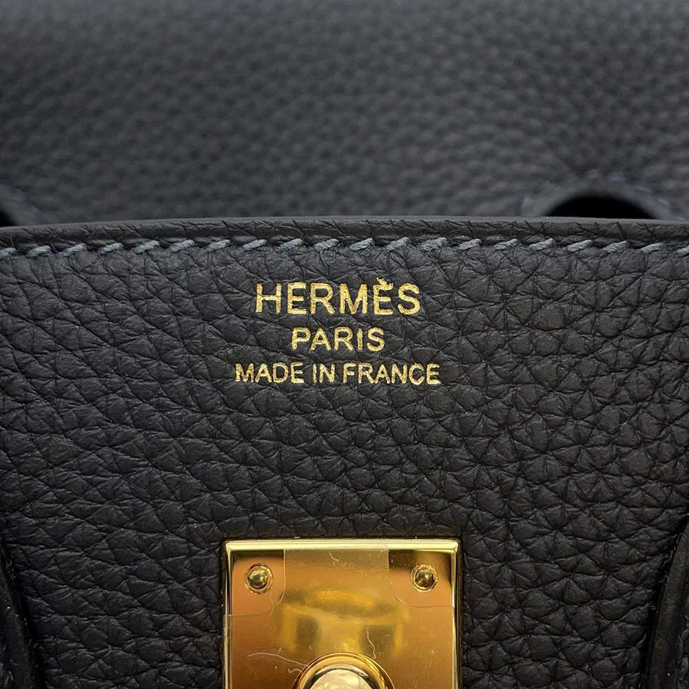 HERMES Birkin Caban Togo Leather Size 25