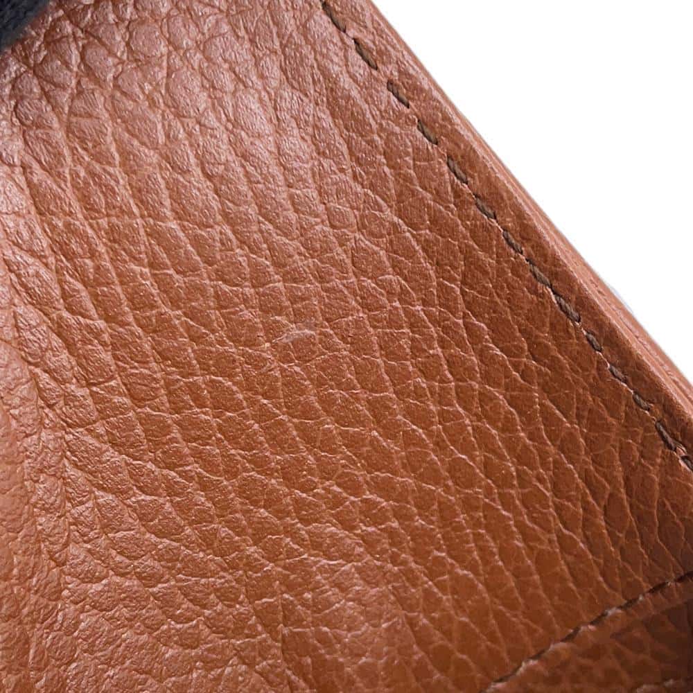 GUCCI New Jackie Handbag Blue/Brown 636706 Denim Leather