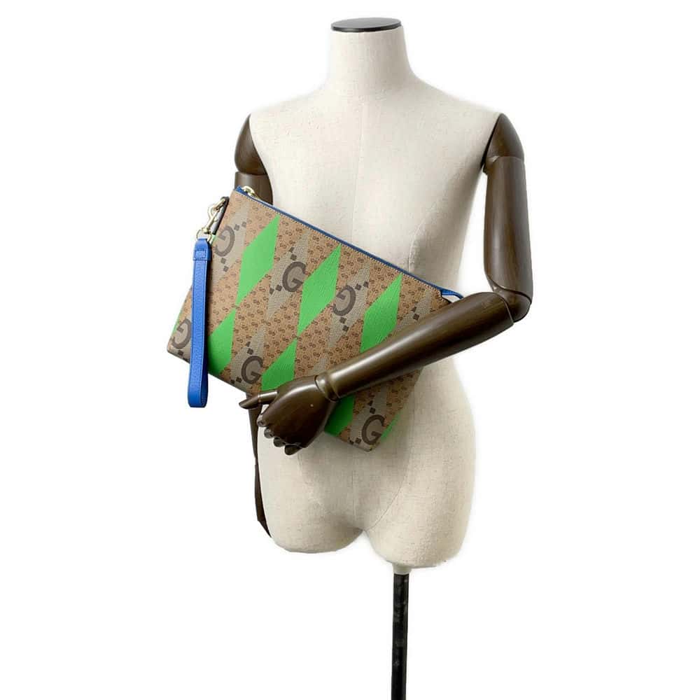 GUCCI Jumbo GG Supreme Messenger Bag Brown/Multicolor 696009 PVC