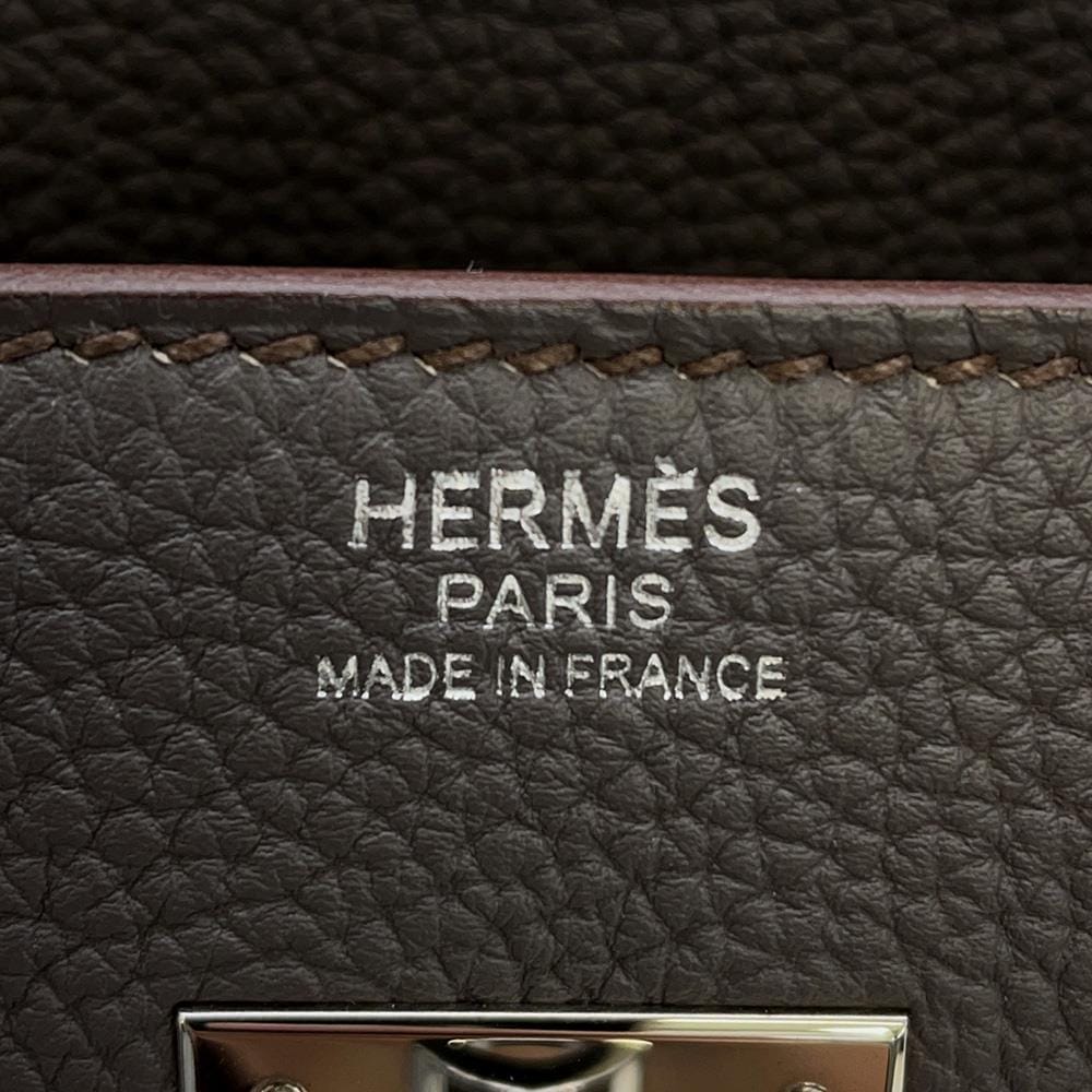 HERMES Birkin Etain Togo Leather Size 30