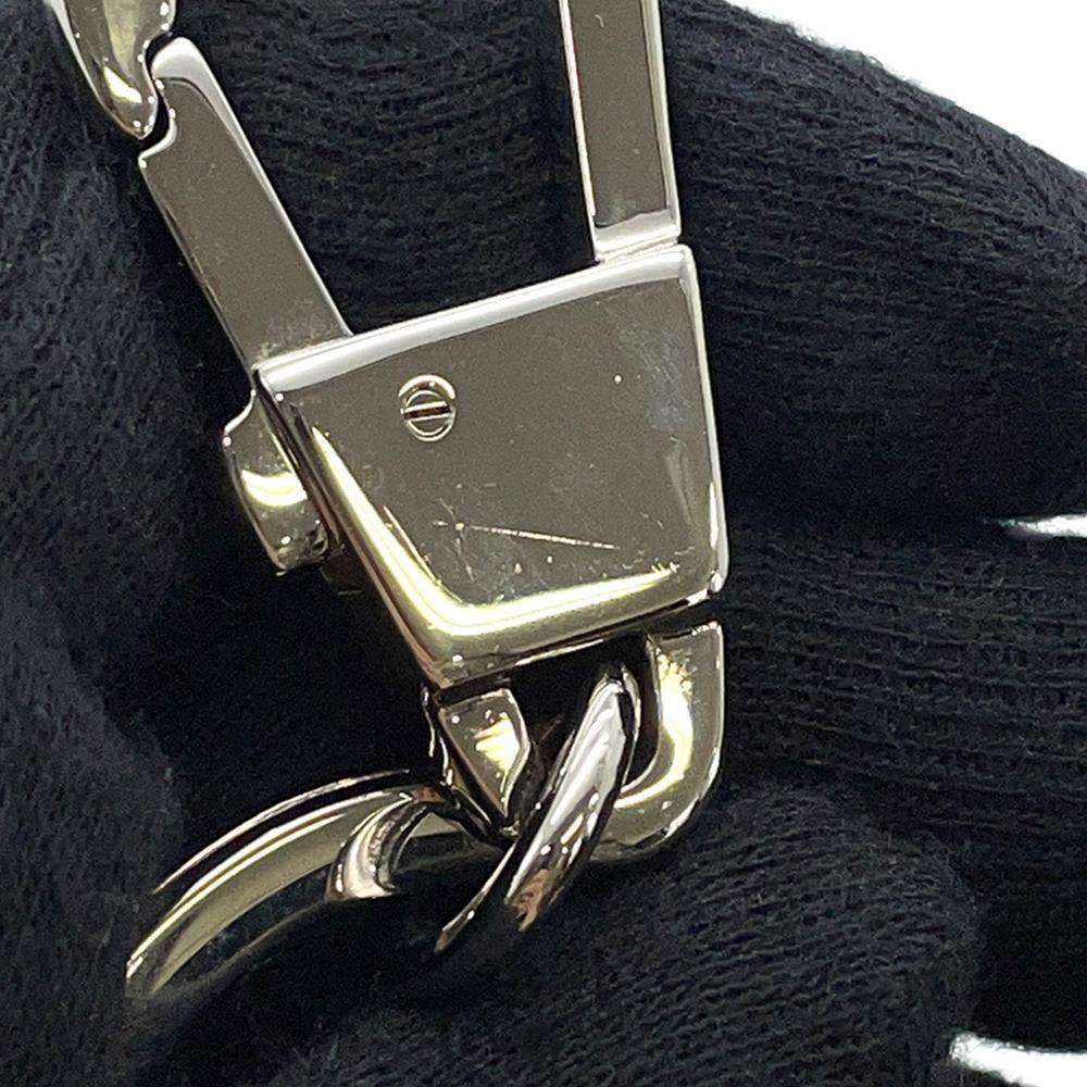 GUCCI key ring Black 478136 Leather