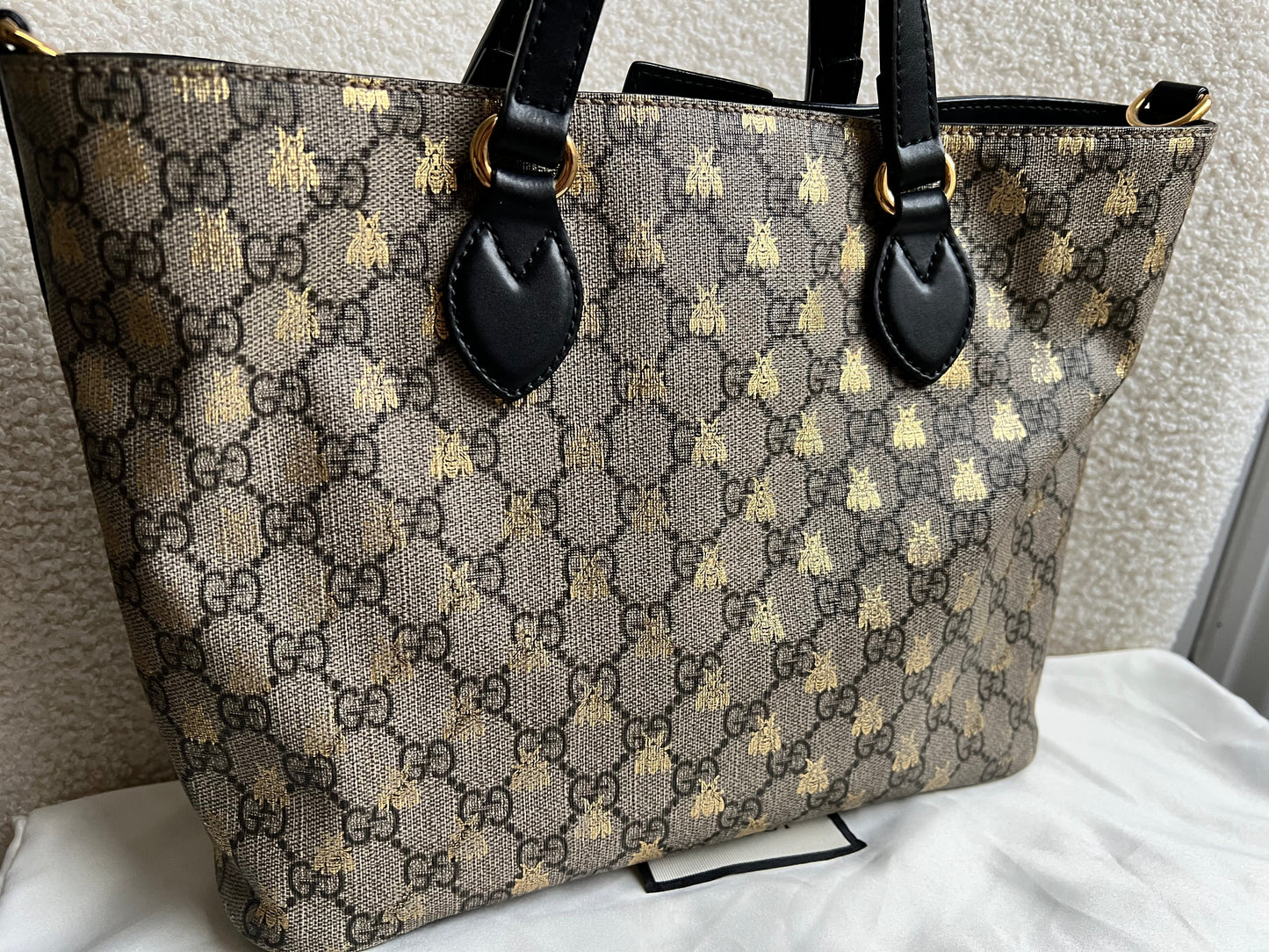 Gucci Supreme Bees Small Tote