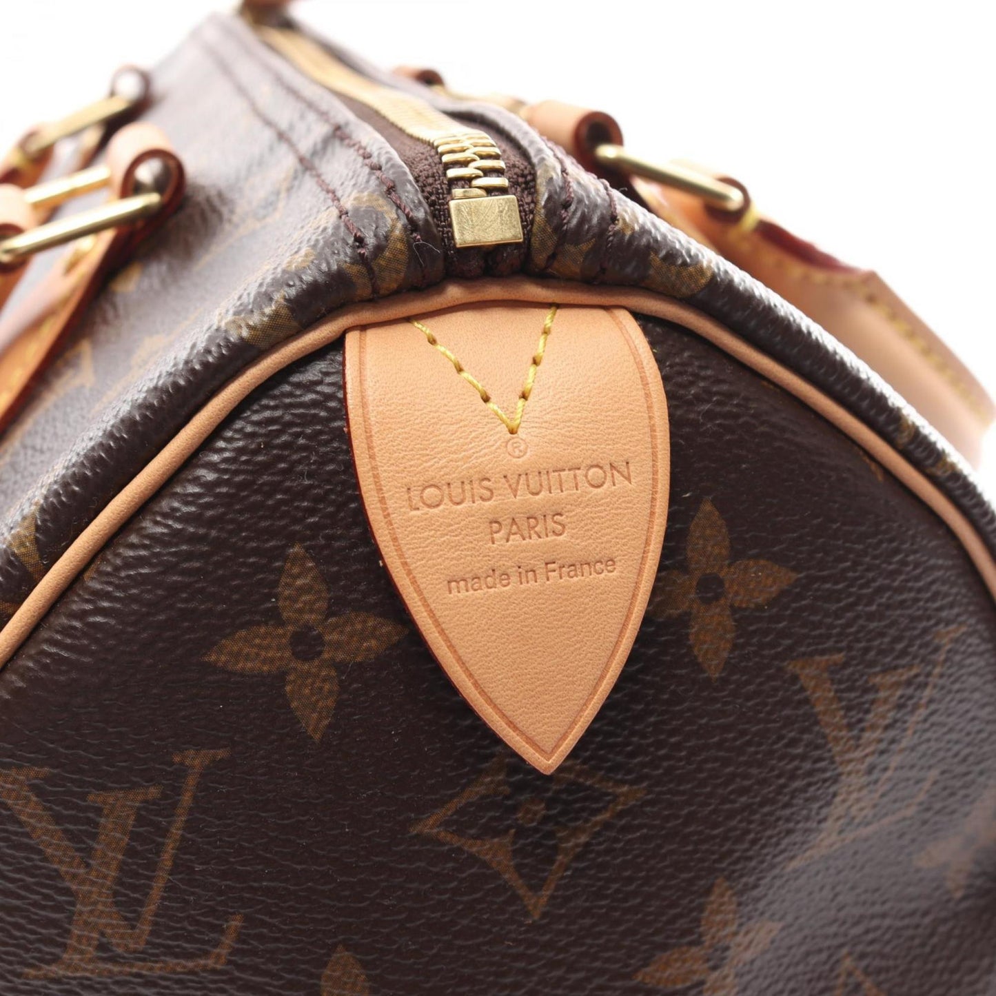 Louis Vuitton  Coated Canvas Monogram Pvc Leather Handbag