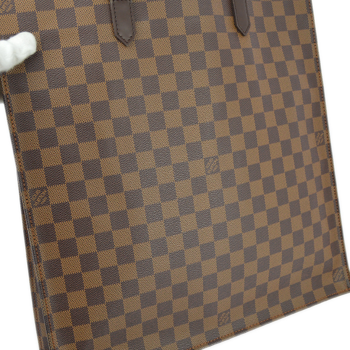 Louis Vuitton 2004 Damier Sac Plat HandBag N51140