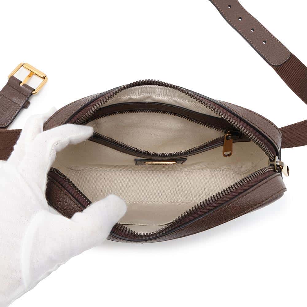 GUCCI Belt Bag 100th Anniversary Limited Edition Brown 602695 Leather