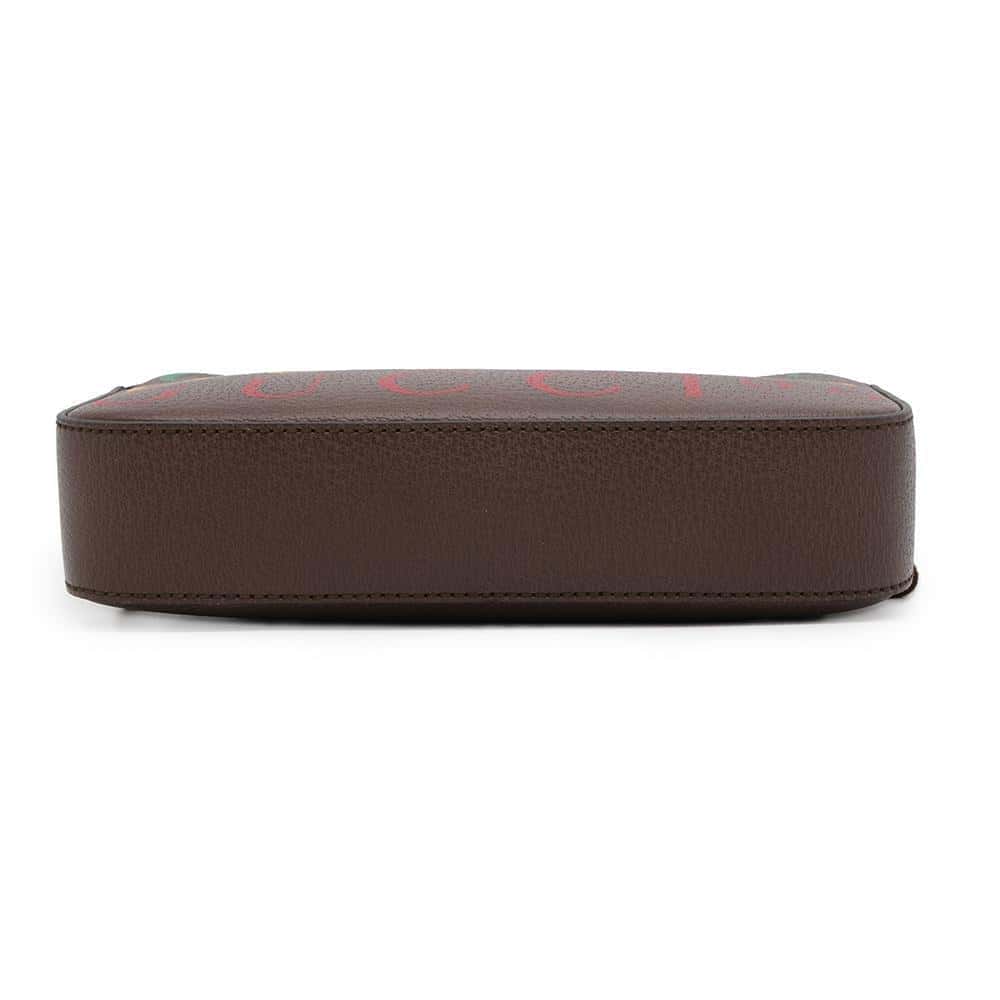 GUCCI Belt Bag 100th Anniversary Limited Edition Brown/Multicolor 602695 Leather