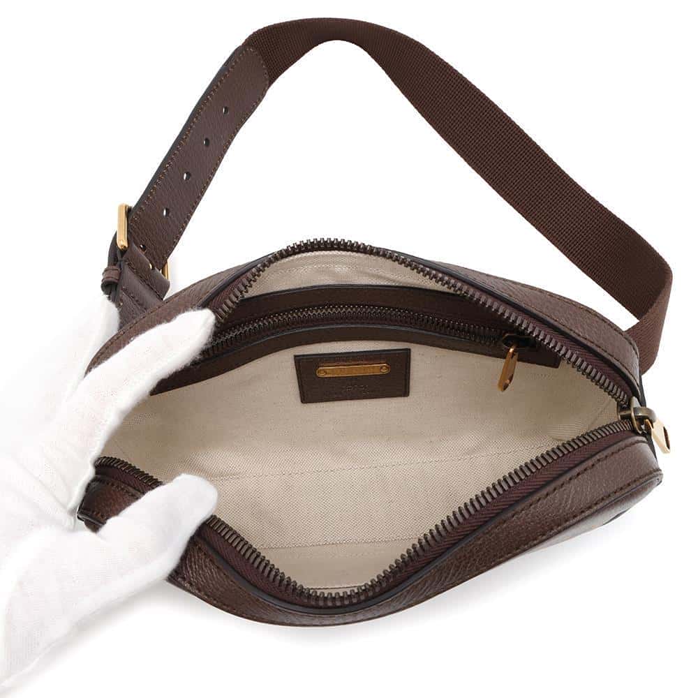 GUCCI Belt Bag 100th Anniversary Limited Edition Brown/Multicolor 602695 Leather