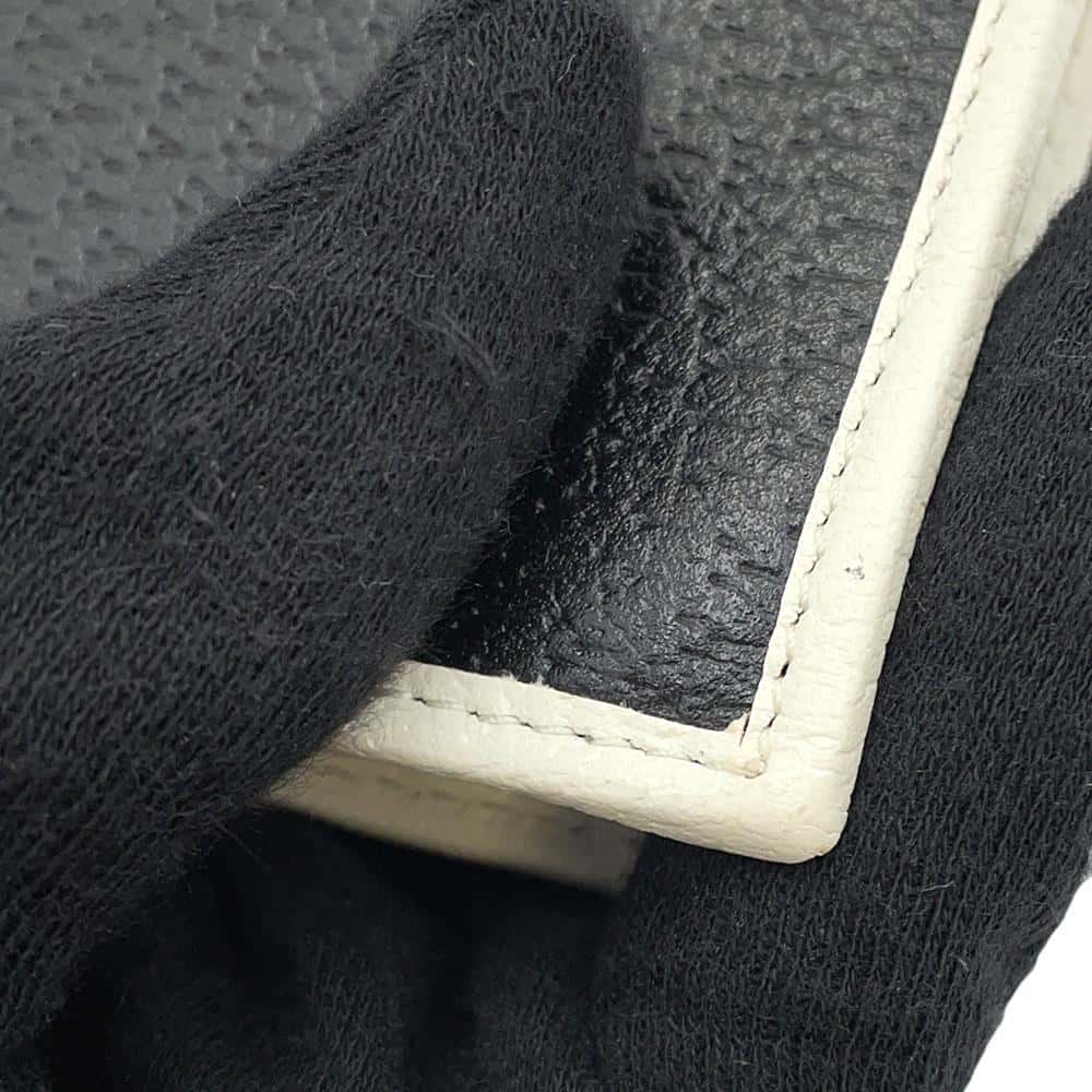 GUCCI Adidas collaboration phone case Black/White 702203 Leather