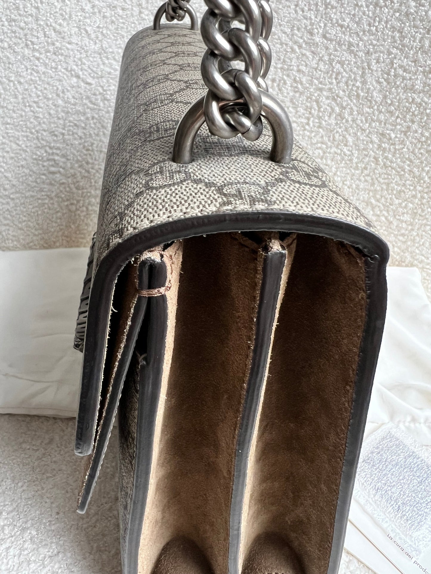Gucci Dionysus GG Supreme Medium Shoulder Bag (RRP £2,450)