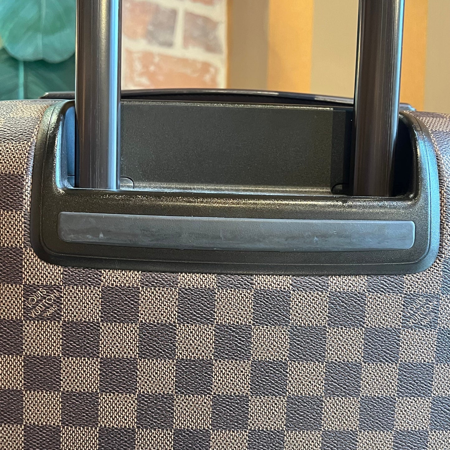 LOUIS VUITTON  Pegase 50 Damier Ebene Canvas Suitcase