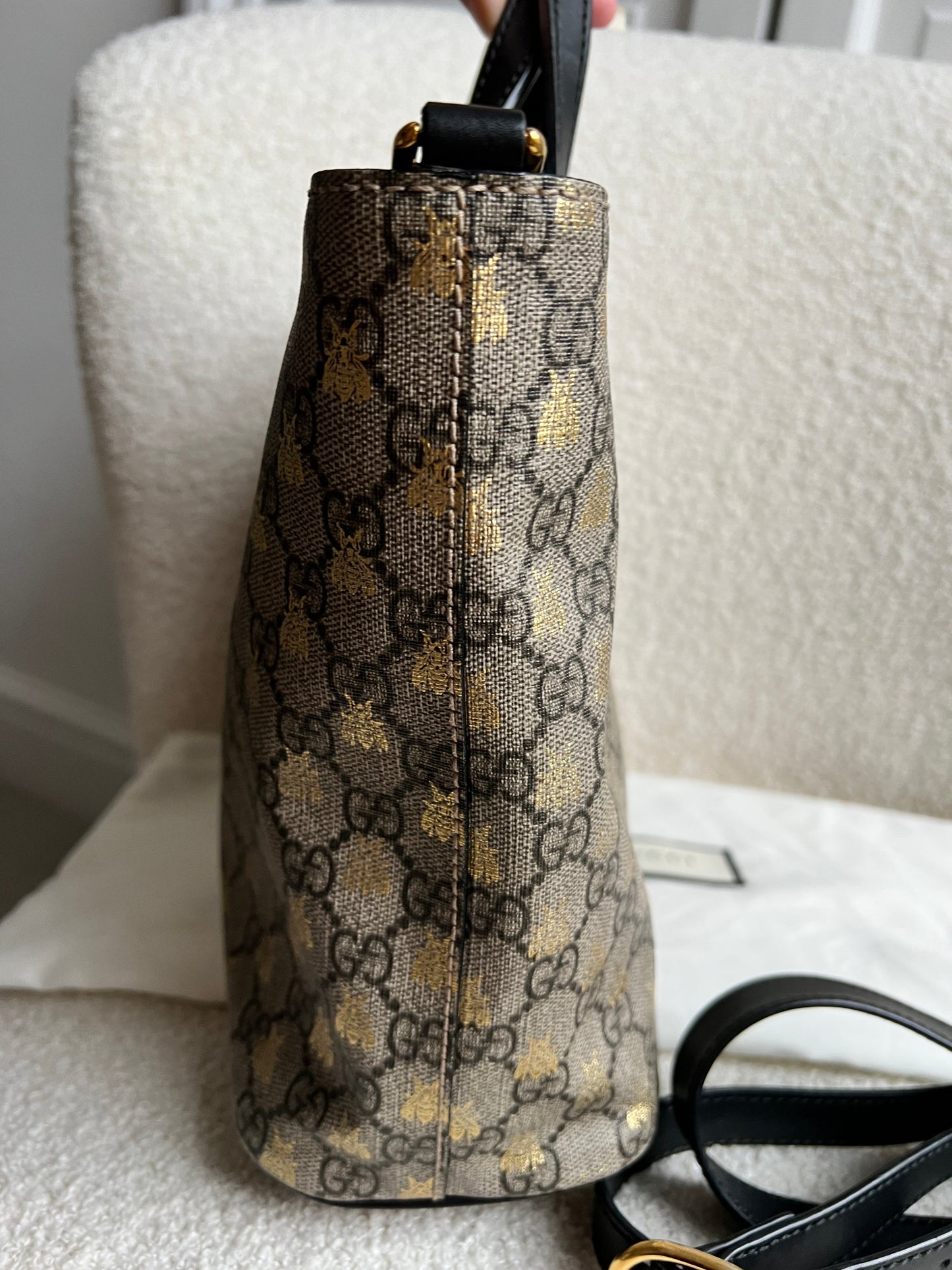 Gucci Supreme Bees Small Tote