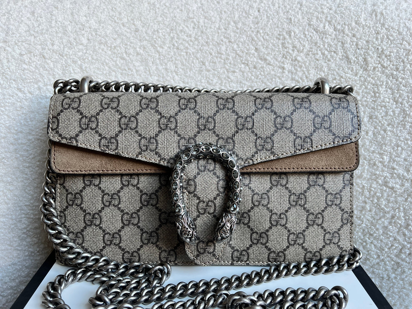 Gucci Dionysus GG Supreme Small Shoulder Bag (RRP £2,280)