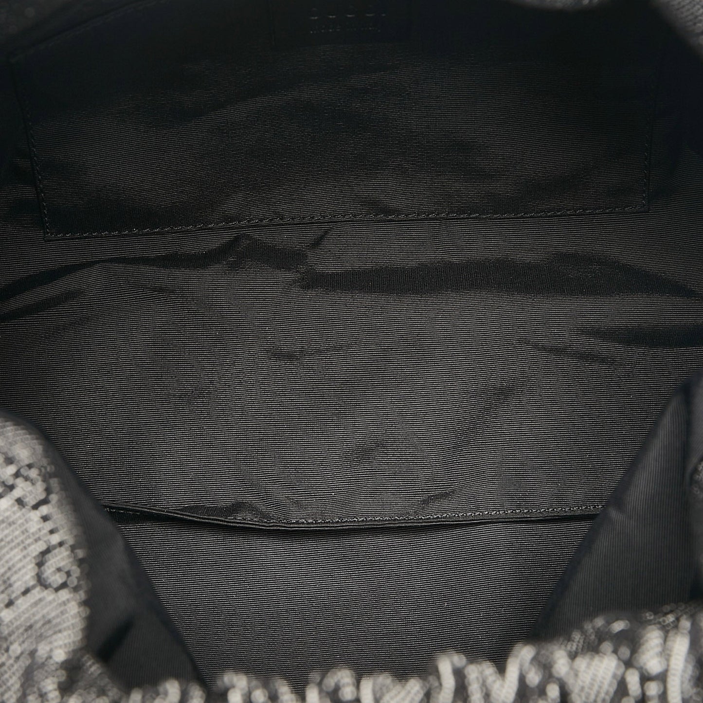 Gucci GG Canvas Bamboo Handbag