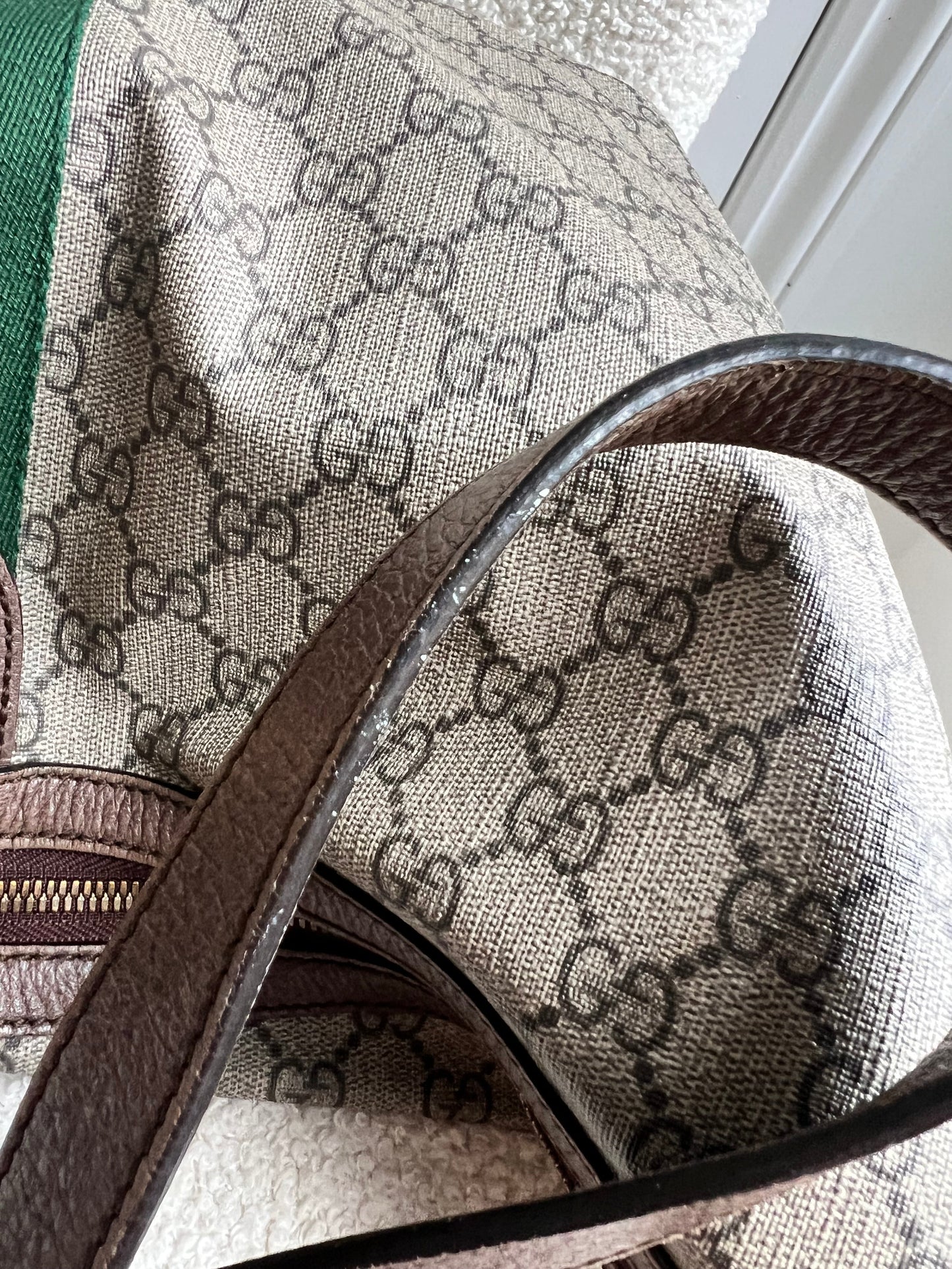 Gucci GG Supreme Ophidia Large Shoulder Bag (RRP £1090)