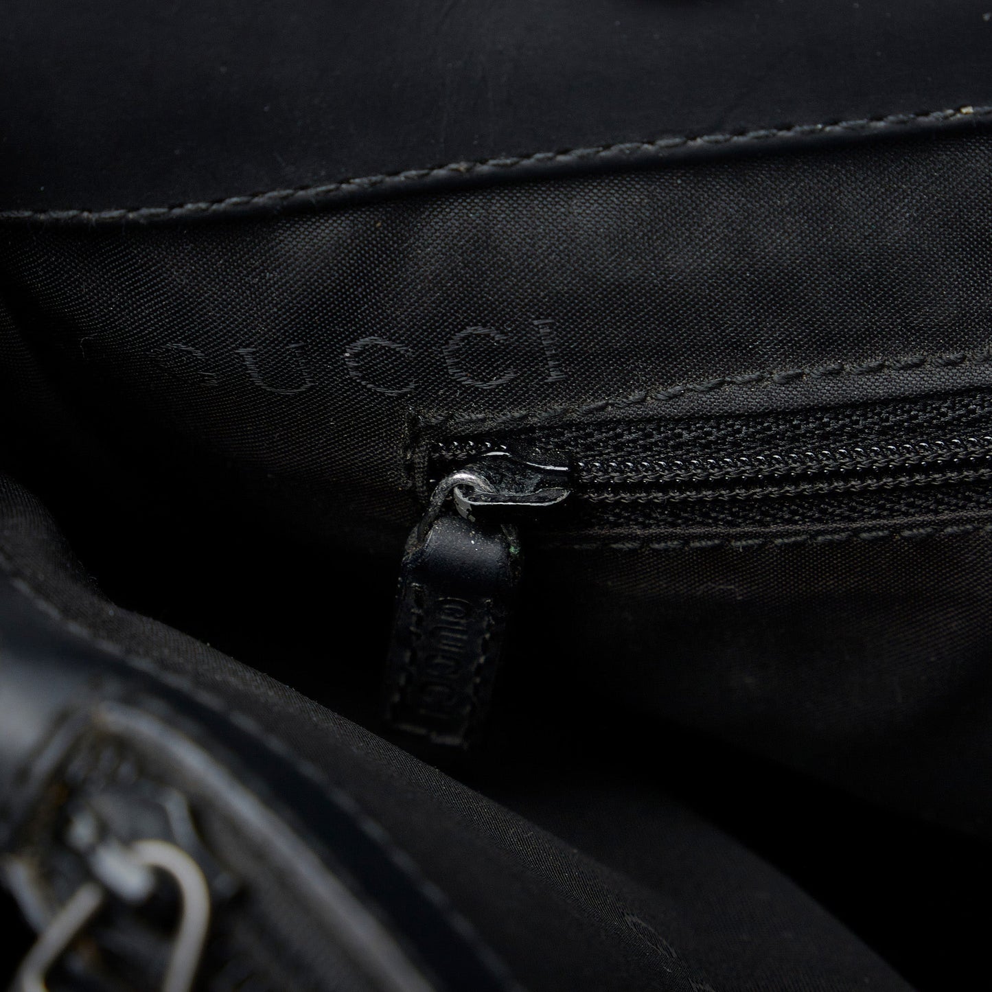 Gucci Bamboo Handbag Black
