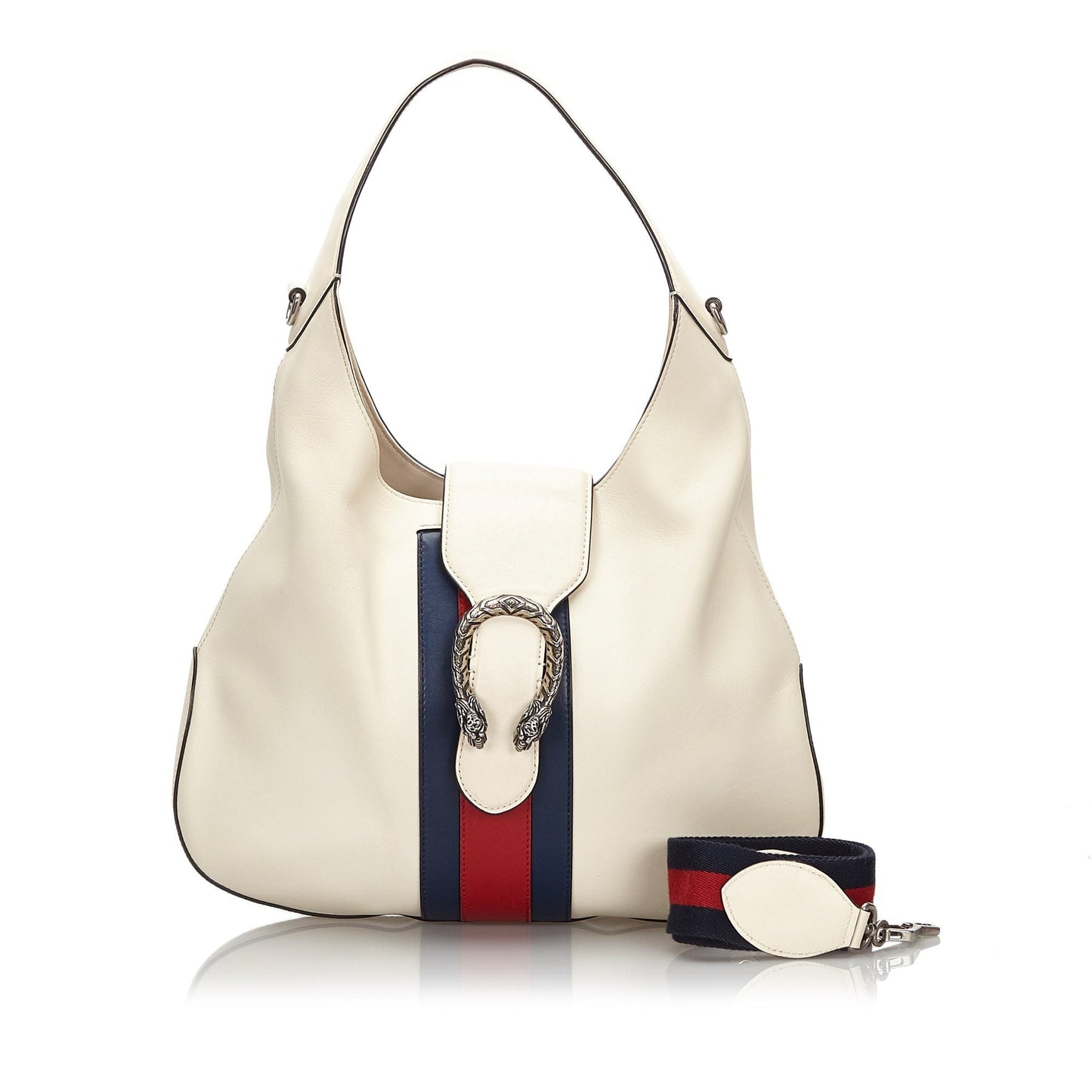 Gucci Dionysus Web Leather Hobo