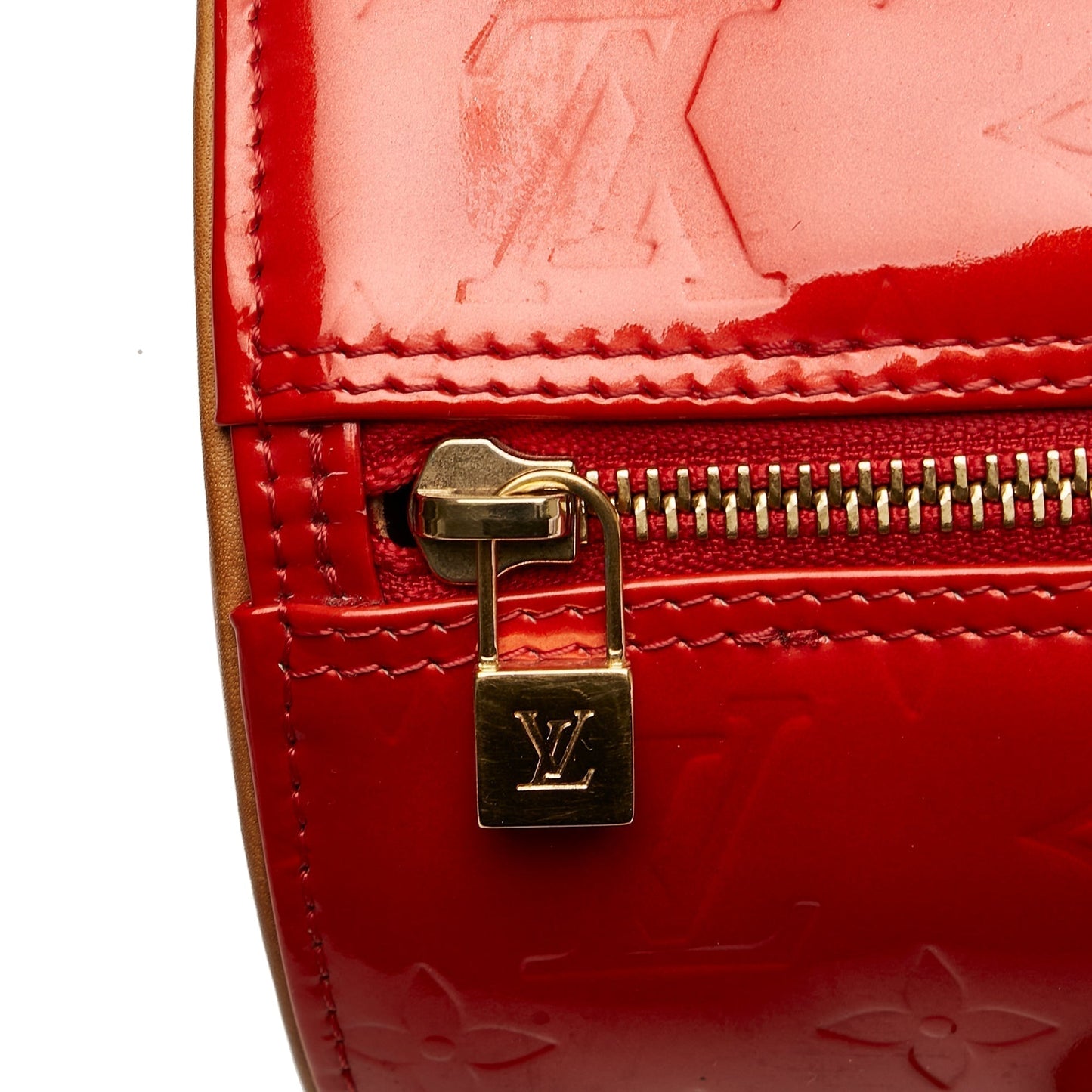 Louis Vuitton Bedford Red Monogram Vernis