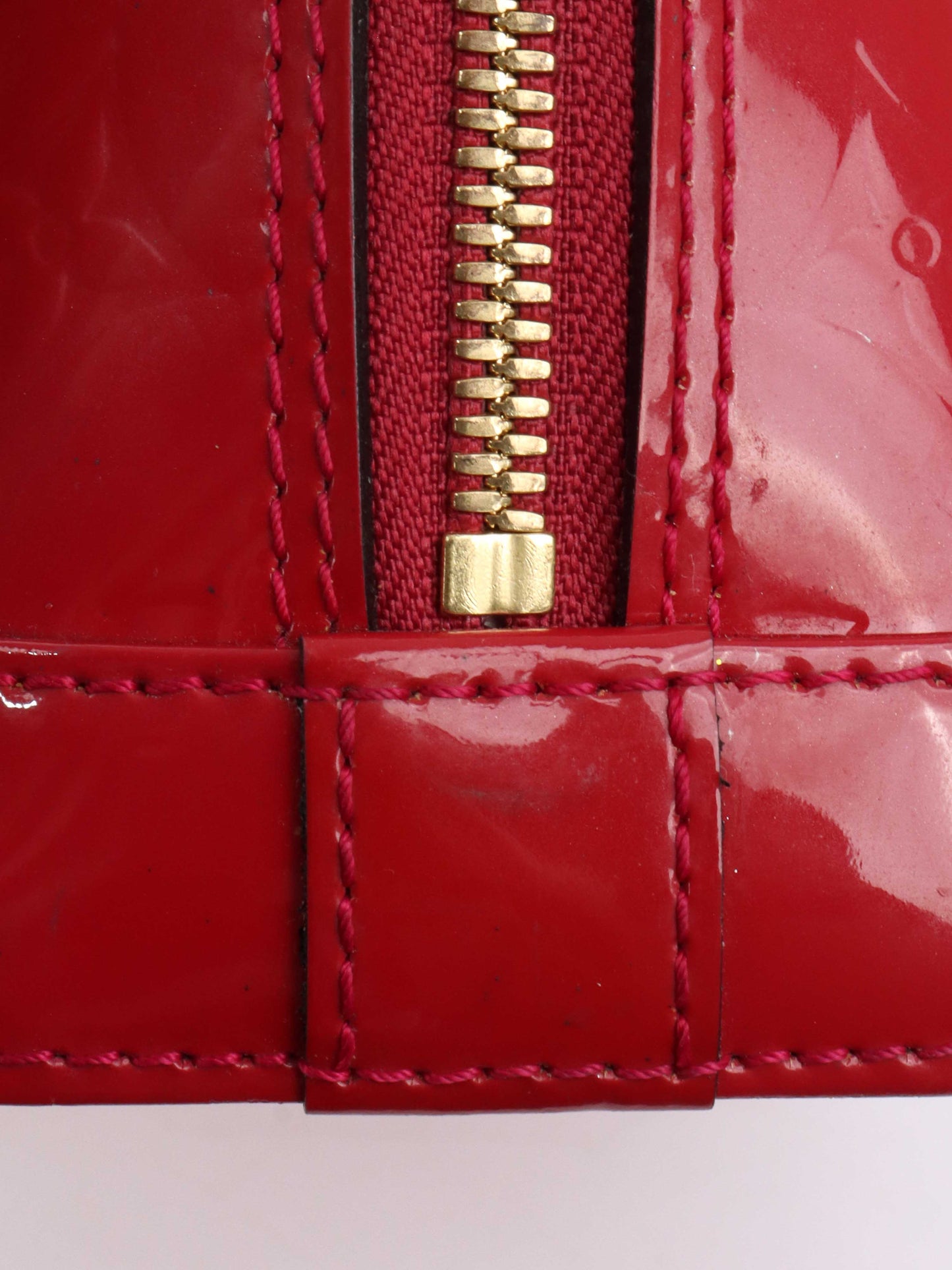 Louis Vuitton Cherry Red Alma BB.