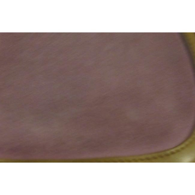 Gucci Vintage Pink Suede And Camel Leather Hobo Bag