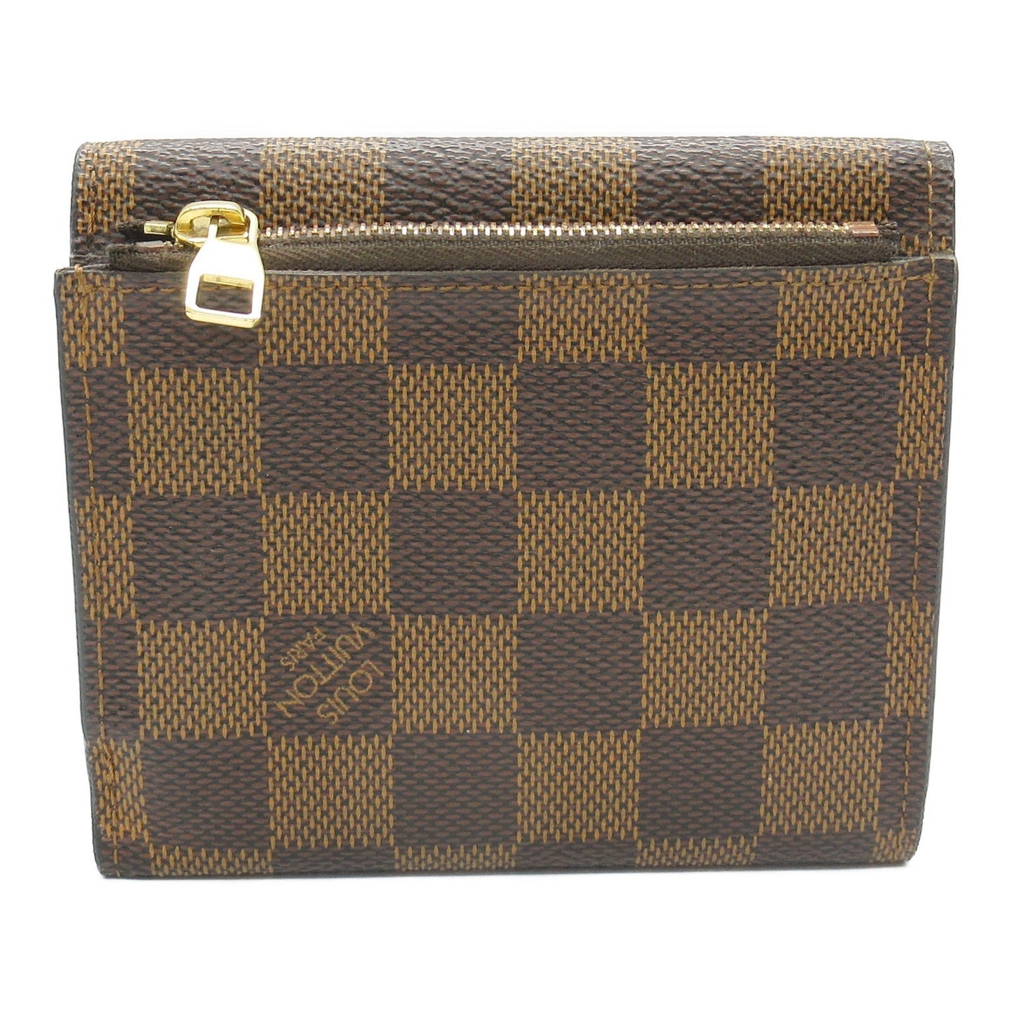 Louis Vuitton  Damier Canvas Coated Canvas Wallet (Tri-Fold)