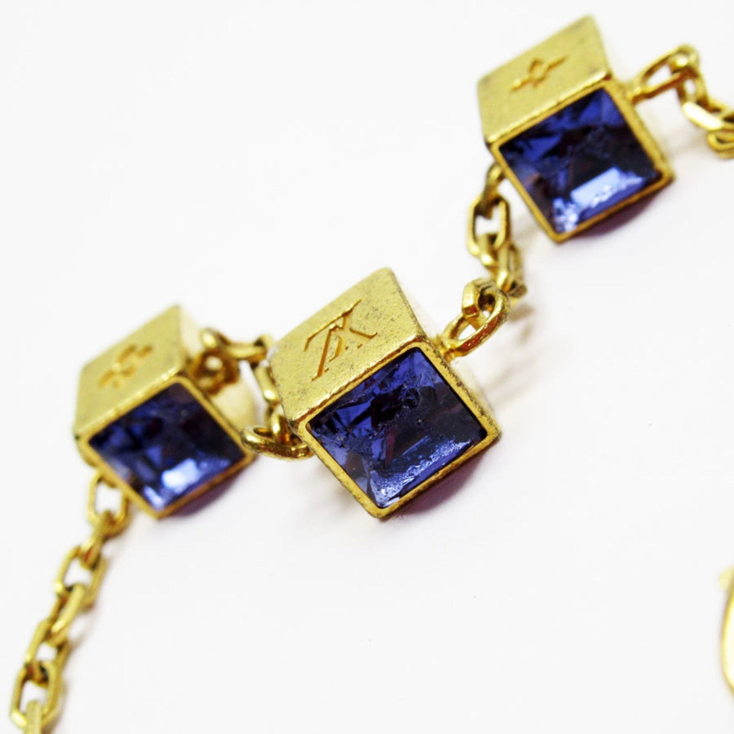 Louis Vuitton Clear Clear    Plating Charm Bracelet