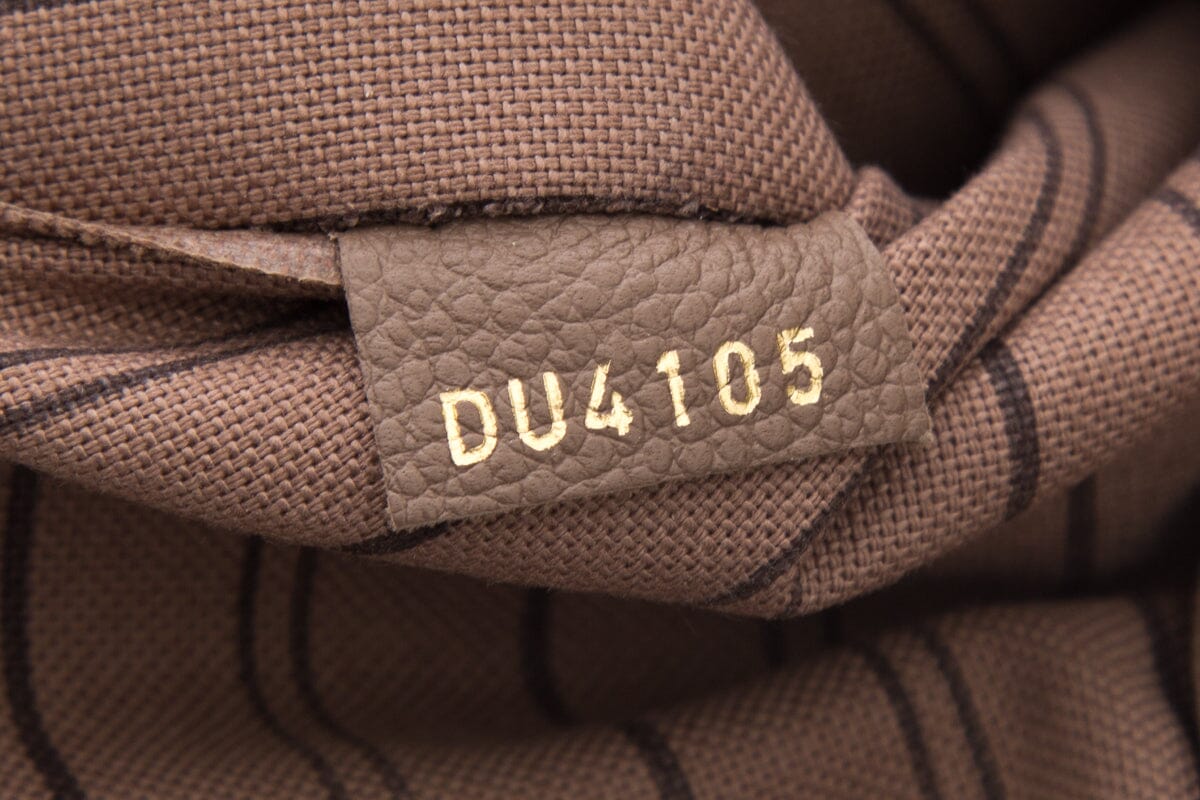 Louis Vuitton 2015 Dark Taupe Empreinte Mazarine HandBag