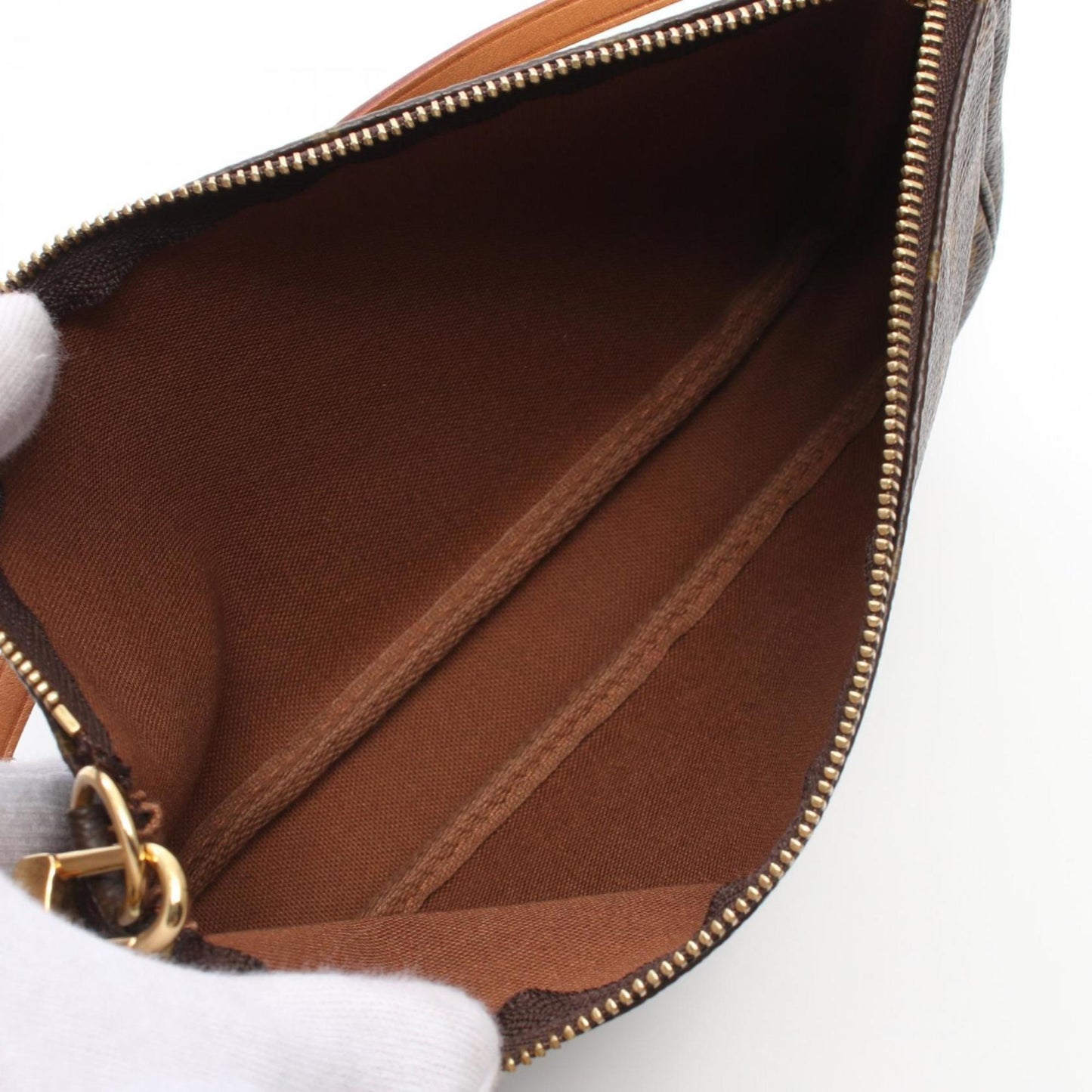 Louis Vuitton  Monogram Monogram Coated Canvas Leather Handbag