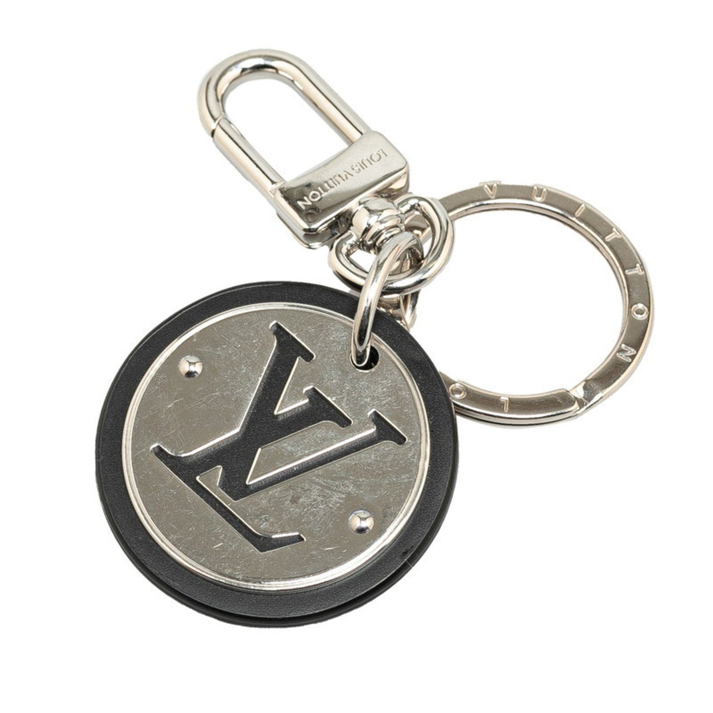Louis Vuitton   Leather Metal Keyring